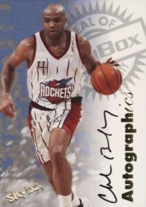 1997-98 Skybox Premium Autographics Charles Barkley Autographs