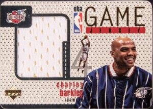 1997-98 Upper Deck Game Jerseys Charles Barkley Jersey #GJ1