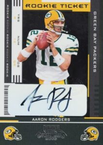 2005 Playoff Contenders Aaron Rodgers Autograph #101