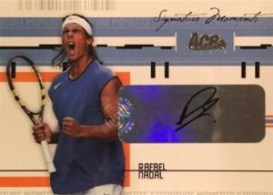 2005 Ace Authentic Signature Moments Rafael Nadal Auto #SM-5