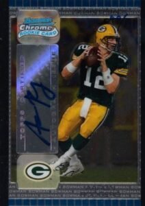 2005 Bowman Chrome Aaron Rodgers Rookie Card Auto #221