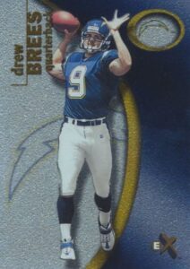 2001 Fleer E-X Drew Brees Rookie Card #95