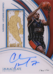 2021 Immaculate Collection Logoman Charles Barkley PATCH AUTO 1/1 #LMACBK