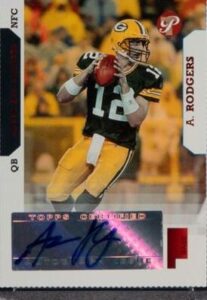 2005 Topps Pristine Aaron Rodgers Rookie Card Auto #146