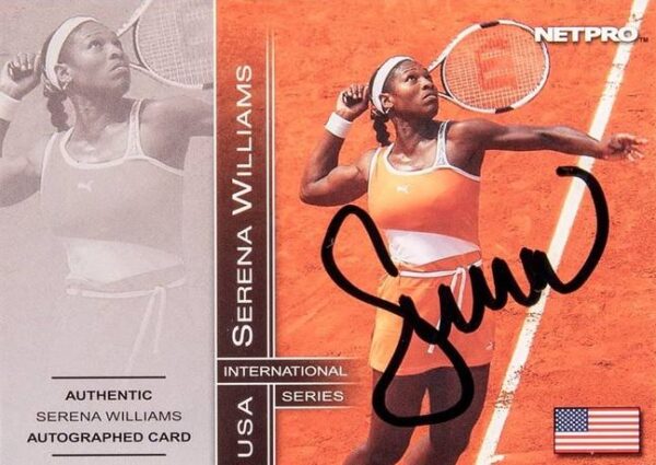 Carte De Sport Bravo Sport - Serena Williams Rookie 1999 - Tennis - État Excellent