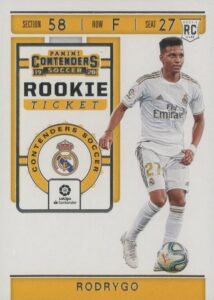 2019-20 Panini Chronicles Contenders Rookie Ticket Rodrygo #RT7