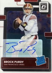 2022 Donruss Optic Rated Rookies Autographs Brock Purdy #277