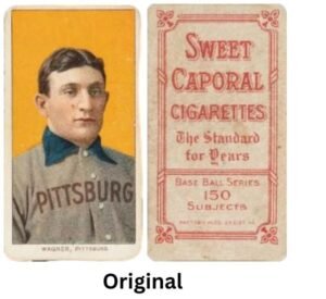 Honus Wager Original Authentic Sports Card