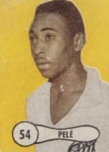 1957 Oliveira & Benassi Balas Equipe Pelé Soccer Card #54