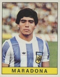 1979 Panini Calciatori Diego Maradona Soccer Card #312
