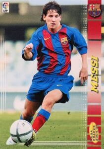 2004 Panini Sports Mega Cracks Lionel Messi Soccer Card #71