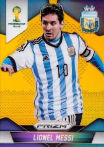 2014 Panini Prizm World Cup Gold Prizm Lionel Messi Soccer #12
