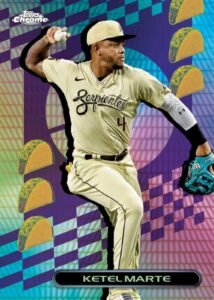 Ketel Marte 2023 Topps Chrome Tacofractor Baseball Card