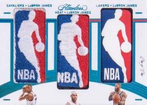 2020-21 Panini Flawless Triple Logoman LeBron James #3LG-LBJ