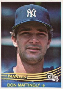 1984 Donruss Don Mattingly #248