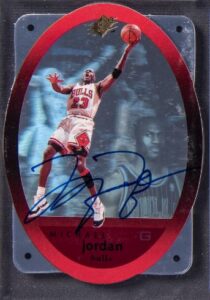 1996-97 SPx Autograph Michael Jordan #8