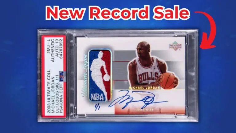 Michael Jordan Card Record Sale