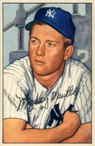 1952 Bowman Mickey Mantle #101