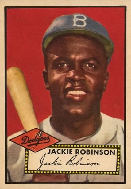 1952 Topps Jackie Robinson #312