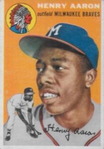 1954 Topps Hank Aaron #128 RC