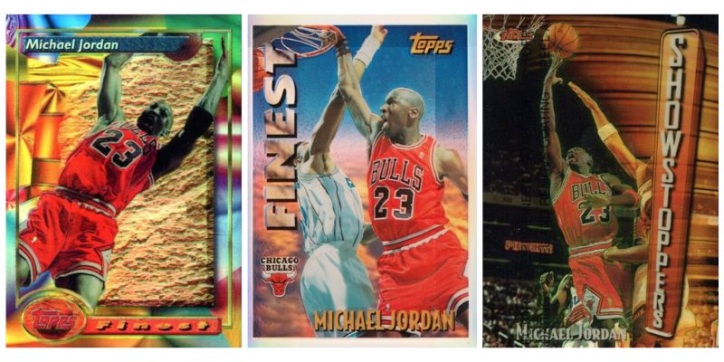 Michael Jordan Refractor Cards From The 1990s