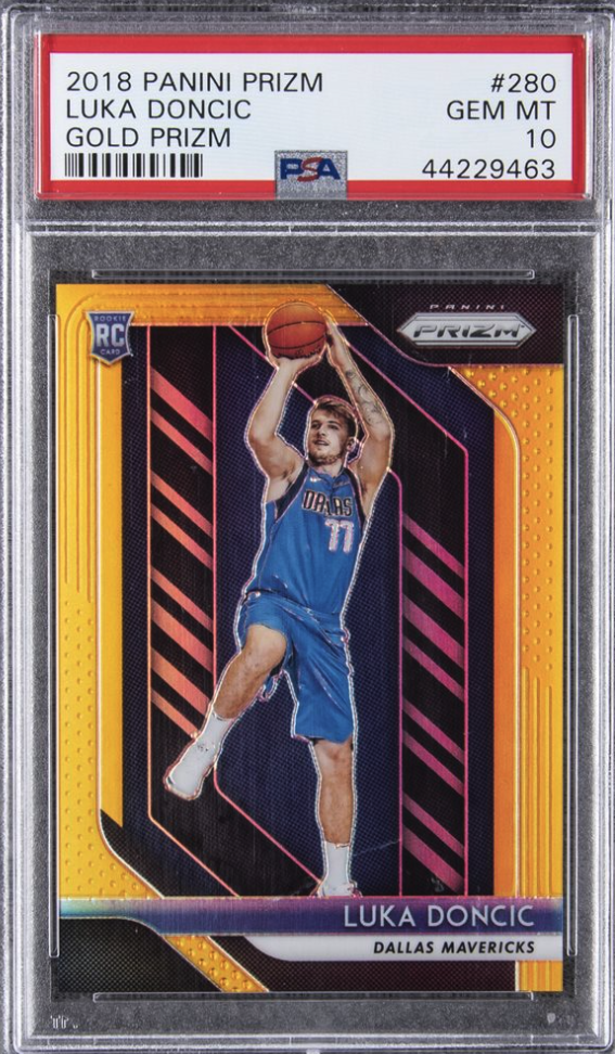 2018-19 Panini Prizm Gold Luka Doncic #280