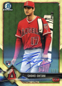 2018 Bowman Chrome Rookie Autograph Superfractor