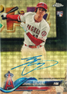 2018 Topps Chrome Sapphire Rookie Autograph Superfractor