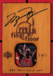 1999-00 Upper Deck Final Floor Autograph Michael Jordan