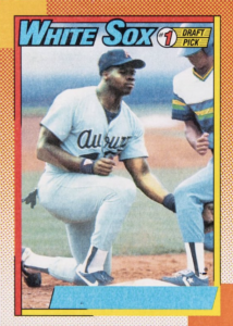 1990 Topps Frank Thomas Error Card