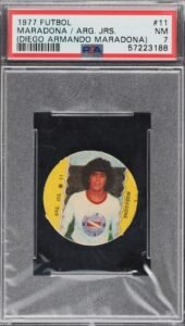 1977 Crack Futbol Campeonato Disc Diego Maradona #11