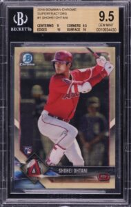 2018 Bowman Chrome Rookie Autographs Superfractor Shohei Ohtani #BCRASO