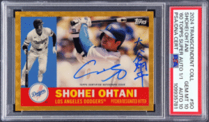 2024 Transcendent Collection ‘60 Topps Autograph Superfractor Shohei Ohtani #60SFASO