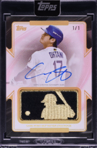 2025 Topps Chrome Gold Logoman Autograph Relic Shohei Ohtani #GOLDA-SO