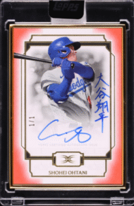 2024 Topps Definitive Collection Framed Autograph Red #DCFA-SO