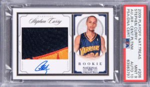2009-10 Panini National Treasures Autograph Jersey Century Platinum Stephen Curry #206