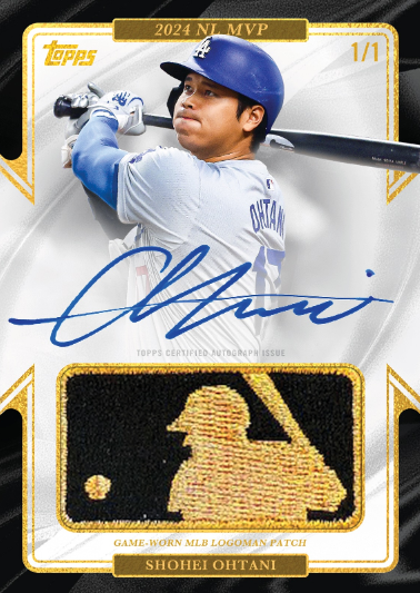 Shohei Ohtani 2025 Topps Chrome Gold Logoman Autograph Card