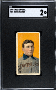 SGC 2 T206 Honus Wagner