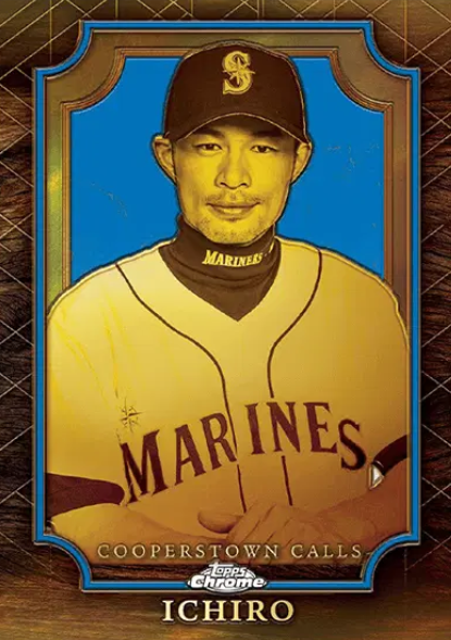 2025 Topps Chrome Blue Ichiro