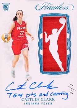 2024 Panini Flawless Rookie Royalty Logowoman Card