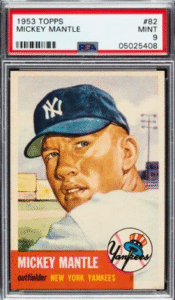 1953 Topps Mickey Mantle #82