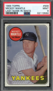 1969 Topps Mickey Mantle #500