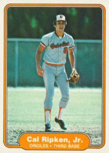 1982 Fleer Cal Ripken Jr. #176