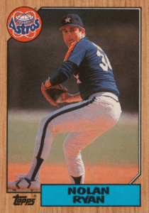 1987 Topps Nolan Ryan #757