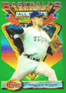 1993 Topps Finest Refractors Nolan Ryan #107