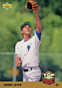 1993 Upper Deck Gold Hologram Derek Jeter #449