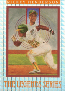 1992 Donruss Elite Legend Series Rickey Henderson