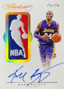 2015-16 Panini Flawless Logoman Autograph Kobe Bryant #LA-KB