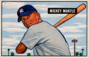 1951 Bowman Mickey Mantle #253