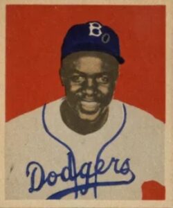 1949 Bowman Jackie Robinson #50